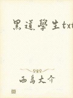 黑道学生txt