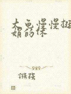 大龟慢慢挺进张娟的休