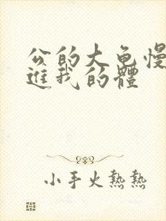 公的大龟慢慢挺进我的体