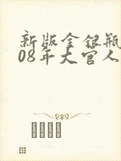 新版金银瓶2008年大官人