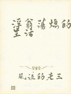 浮翁荡熄的幸福生活