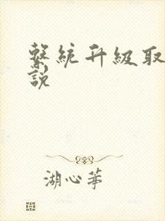 系统升级取液小说