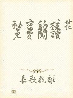 秘密的校花小说免费阅读