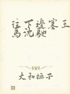 往下边塞玉器骑马沈驰