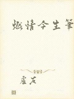 燃情今生笔趣阁封面
