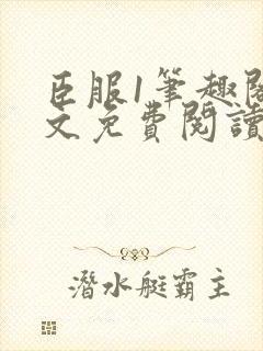 臣服1笔趣阁全文免费阅读无弹窗