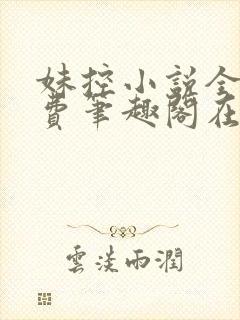 妹控小说全文免费笔趣阁在线阅读