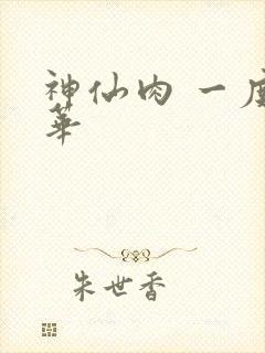 神仙肉 一度君华封面