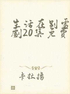 生活在别处电视剧20集免费观看封面