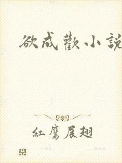 欲成欢小说封面