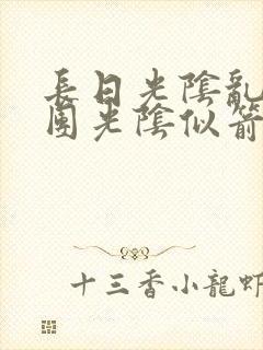 长日光阴乱作一团光阴似箭渺渺免费阅读