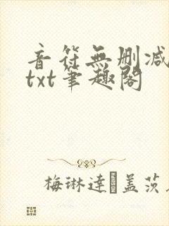 音符无删减全文txt笔趣阁