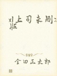 xl上司未删减版封面