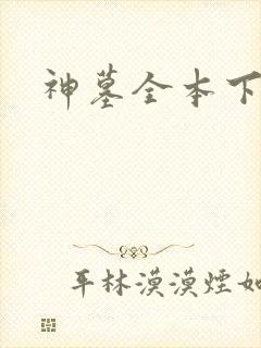 神墓全本下载