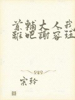 首辅大人我们和离吧谢容珏