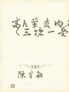 高h荤爽肉欲文〈三攻一受