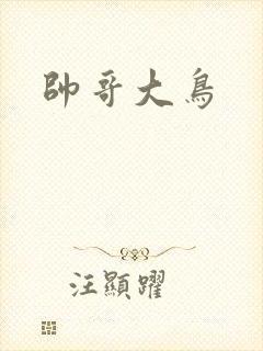帅哥大鸟