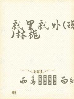 戏里戏外(现场)林栀封面