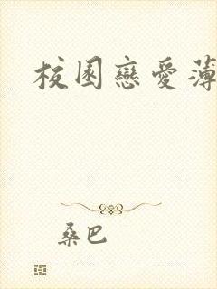 校园恋爱薄封面