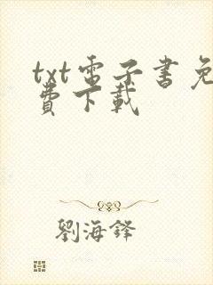 txt电子书免费下载封面