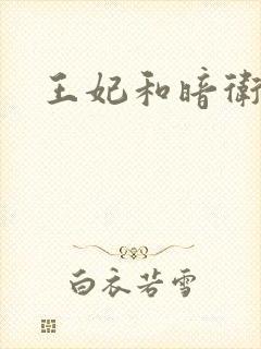 王妃和暗卫野H封面