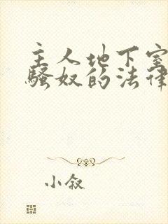 主人地下室惩罚骚奴的法律后果