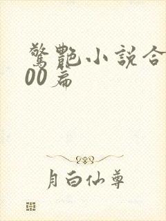 惊艳小说合集500篇封面