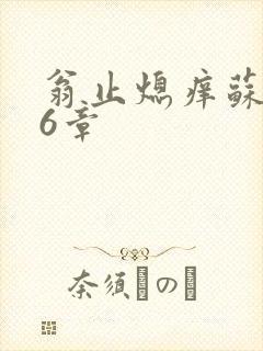 翁止熄痒苏玥第6章封面