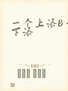 一个上添B一个下添