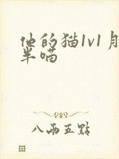 他的猫1v1月半喵