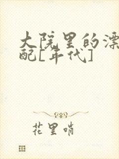 大院里的漂亮原配[年代]