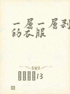 一层一层剥开我的衣服封面
