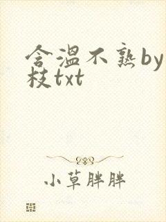 含温不熟by词枝txt