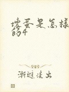 坏蛋是怎样炼成的4