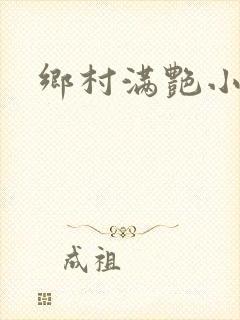 乡村满艳小说封面