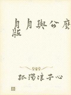 月月与公么完整版封面