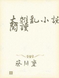 大杂乱小说目录阅读