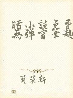 赌小说免费阅读无弹窗笔趣阁