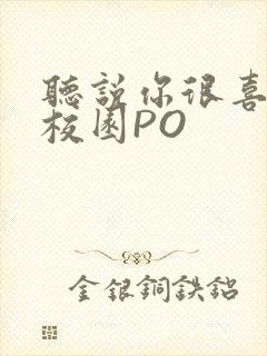 听说你很喜欢我校园PO