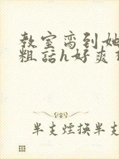 教室脔到她哭h粗话h好爽视频封面