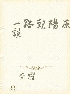 一路朝阳原著小说