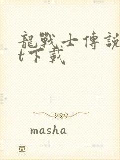 龙战士传说txt下载