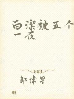 白洁被五个人玩一夜