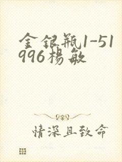 金银瓶1-51996杨敏