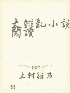 大杂乱小说目录阅读