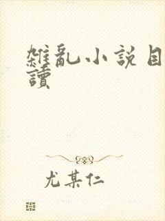 杂乱小说目录阅读