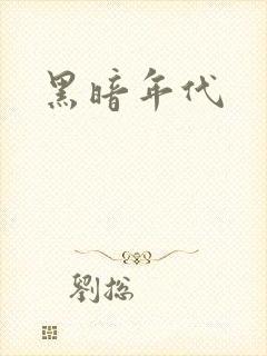 黑暗年代封面