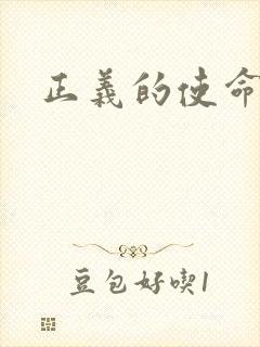 正义的使命小说