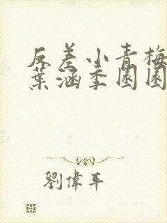 反差小青梅不经叶涵季园园封面