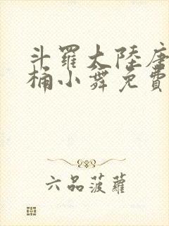 斗罗大陆唐三爆桶小舞免费封面